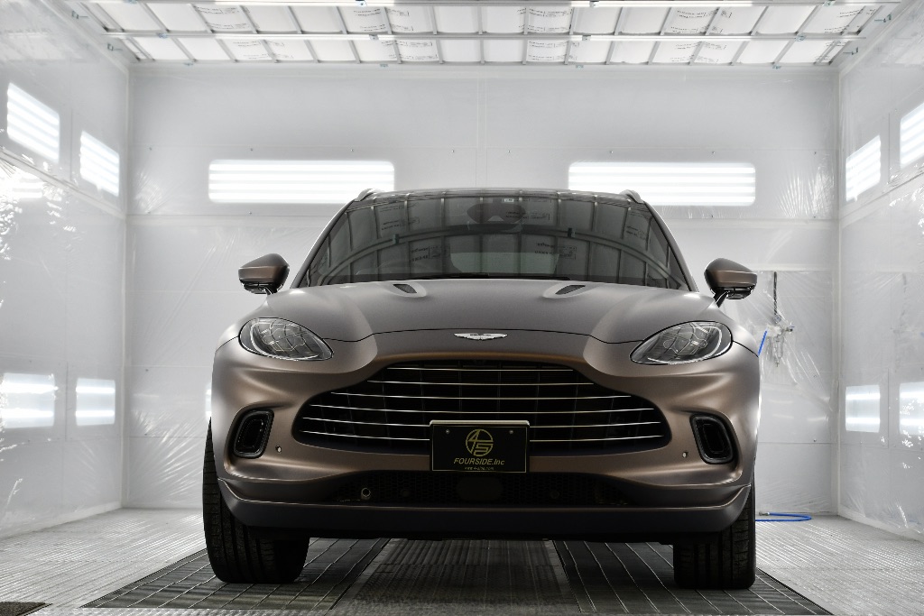 アストンマーティン|DBX|塗装ブース|京都