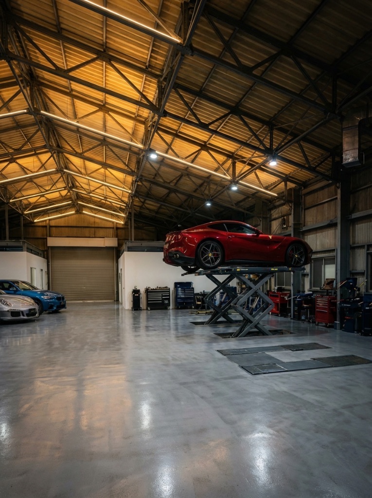 SERVICE CENTER|フェラーリ|リフト|京都