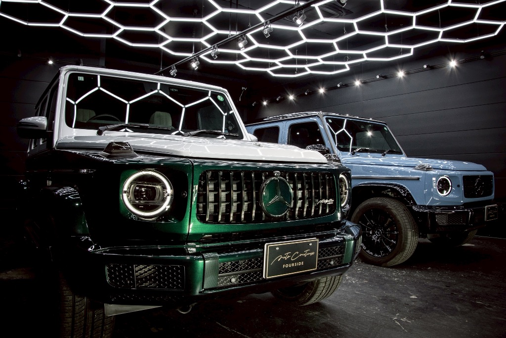 コーティングブース｜メルセデス Gクラス 2台｜京都